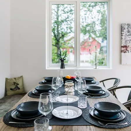 Modern Villas In Plush Town Tromso Exterior photo
