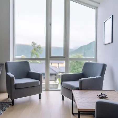 Modern Villas In Plush Town Tromso Exterior photo